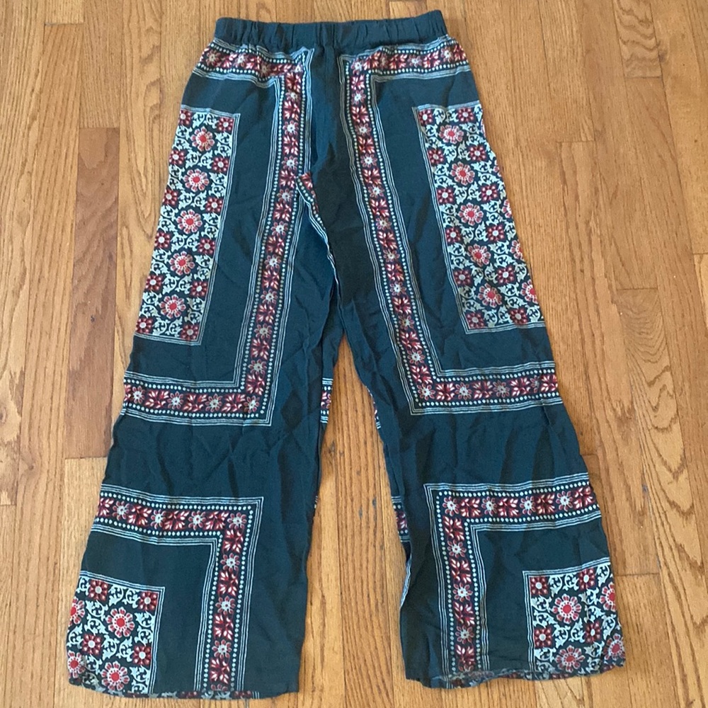 ZARA boho pants small